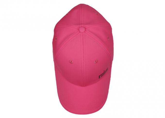 注文の簡単で調節可能なピンクの高いリラックスしたスポーツのテニスの連続した帽子の帽子
