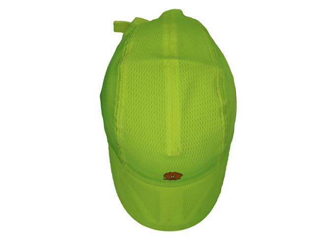 緑の調節可能なサイズのスポーツのお父さんの帽子によって印刷されるアップリケ