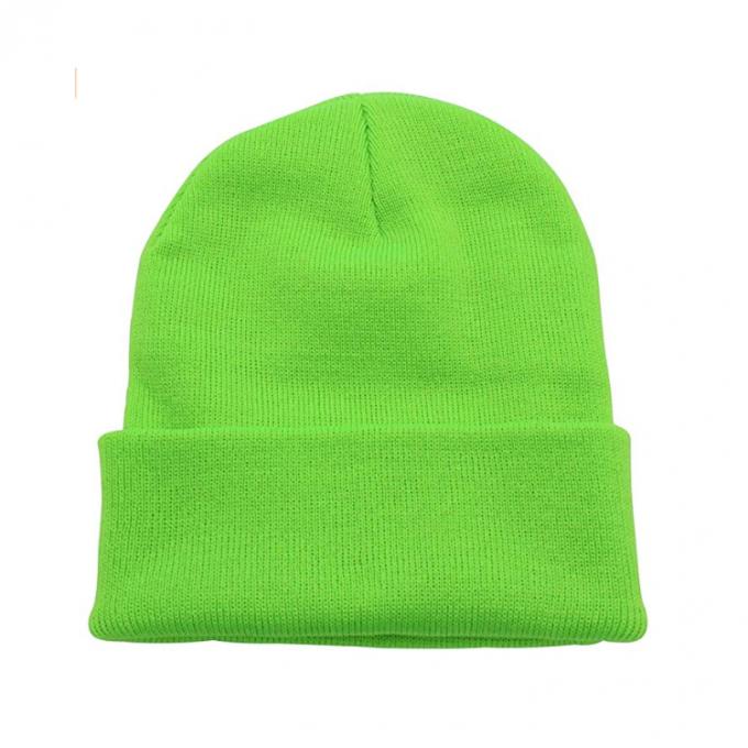 注文の良質の冬のウールのニットの帽子の帽子、冬は人のための帽子を編みました