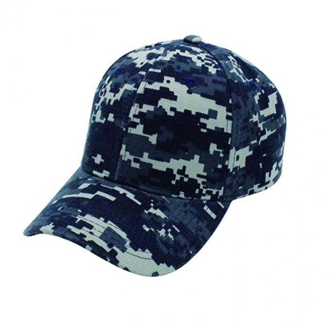 カムフラージュの帽子は別の色の注文のロゴのお父さんの帽子を印刷しました