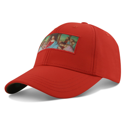 良質の赤6のパネルは帽子の昇華赤の帽子を曲げました