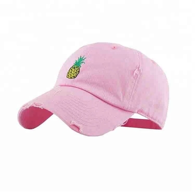 明白な野球のゴルフ帽、調節可能な大学野球帽を印刷するロゴ