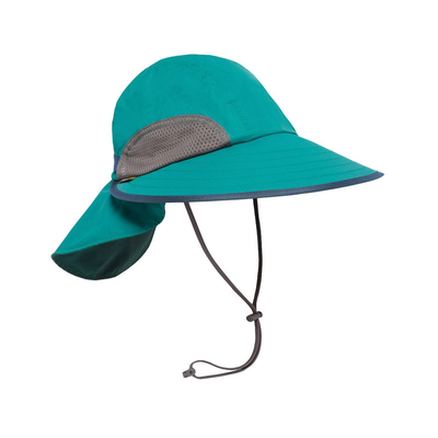緑の広く大きい縁の女性夏の活動のための屋外のBoonieの帽子