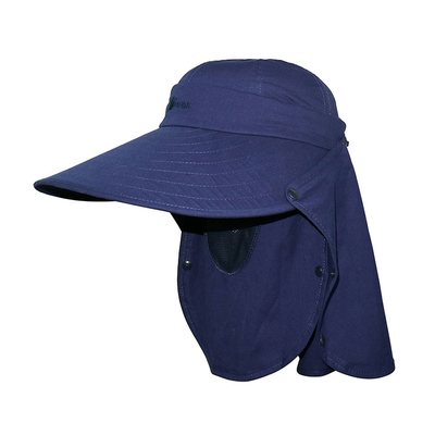 濃紺の紫外線保護明白なタイプをハイキングするためのだらしない屋外のBoonieの帽子