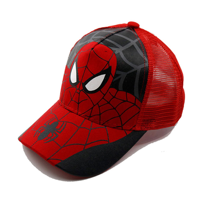 耐久財はスパイダーマンの野球帽の涼しい設計幼児の男の子の野球帽をからかいます