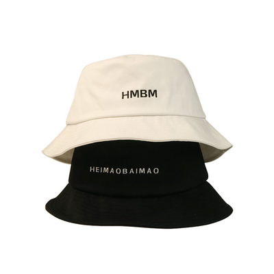 設計おかしく明白なバケツの帽子、注文のロゴの注文のバケツの帽子
