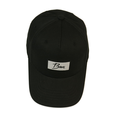 エースの黒い綿の帽子の調節可能な設計スポーツの野球帽Bsci