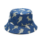 動物パターン漁師のバケツの帽子100%の綿のあや織りの夏旅行浜の帽子