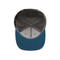 フロント・パネルの平らな縁の急な回復の帽子の100%の綿のあや織りの灰色の帽子の昇華パッチ