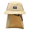 日曜日のスカーフの保護の注文のロゴの漁師のバケツの帽子100%のPoylester