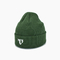 OEMの刺繍パターンが付いている独特な緑のニットの帽子の帽子