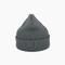 男女兼用の灰色のアクリル ポリエステル ニットの帽子の帽子によって個人化される色