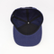 個人化された平らな縁の急な回復の帽子はボタンの刺繍される調節可能な濃紺タオルを止める