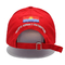 曲げられたバイザーの注文のロゴのConstructured 6のパネルの野球帽
