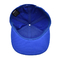 注文の合われた帽子の未構造化の急な回復の帽子3dのパフの刺繍の青い急な回復の帽子の帽子