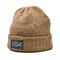 流行秋および冬の無地の毛織の帽子の冷たい証拠および暖かいカスタマイズされたロゴの帽子の帽子