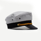 平屋建家屋の軍の帽子媒体/注文の王冠固体すべての季節/注文の軍の士官候補生の帽子