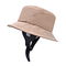 Unisex漁師バケット帽子 軽量で機能的な 織りラベル付きの屋外冒険用