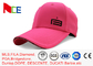 顧客用簡単で調節可能なゴルフ帽子のピンクの高いリラックスしたスポーツ様式