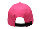 顧客用簡単で調節可能なゴルフ帽子のピンクの高いリラックスしたスポーツ様式