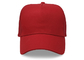 男女兼用のための調節可能との5パネルのトラック運転手の帽子の赤いカスタマイズ可能