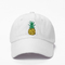 注文の新式の6つのパネルの未構造化の曲げられた刺繍のお父さんの帽子のスポーツの帽子