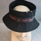 環境に優しく創造的な設計黒のバケツの帽子、Packableの夏旅行調節可能な帽子
