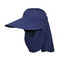 濃紺の紫外線保護明白なタイプをハイキングするためのだらしない屋外のBoonieの帽子