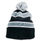 男女兼用の暖かい冬のニットの帽子の帽子100%のアクリルの物質的な注文のロゴ