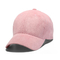 快適なビロードの野球帽、伸縮性がある人/女性の方法野球帽