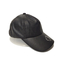 ロゴISO9001のない黒いPUの革5パネルの野球帽の陰