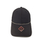 明白な色の黒の野球帽の方法屋外スポーツの綿のゴルフ帽子