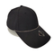 明白な色の黒の野球帽の方法屋外スポーツの綿のゴルフ帽子
