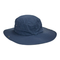 ひもの組合せが付いている漁師のバケツの帽子の外の明白なパターンは様式にパネルをはめます