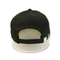黒く平らな刺繍の人の金属のバックルが付いている情報通の破裂音の野球帽