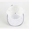 白人の平らなビルに5つのパネルの点帽子によってカスタマイズされる3Dを人のためのゴム製ロゴのHip Hopの帽子作って下さい