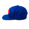 サイズ58cmの平らな縁の急な回復の帽子の濃紺のプラスチック バックルのワシのロゴ