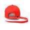 昇進/赤いスポーツの帽子のための印刷の革紐6のパネルの野球帽