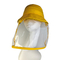 多機能の保護Hatswithポリ塩化ビニールの表面バイザーの反分散の汚染の反唾液の隔離集団の唾液の帽子