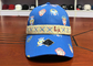耐久財100%のポリエステルは編まれたバンドが付いている野球帽6のパネルを印刷しました