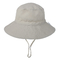 赤ん坊の幼児の格子縞のリバーシブルの日曜日の保護動物の帽子のバケツの帽子