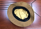 男女兼用の人の柔らかい調節可能なコーデュロイの漁師のバケツの帽子か曲がる堅い前