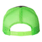Gorrasは6つのパネルを消す明白な緑のトラック運転手の網の帽子を遊ばす