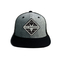 夏の黒い網の平らな縁の急な回復の帽子注文パッチのロゴのHip Hopのトラック運転手の帽子