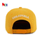 3D刺繍のロゴのHip Hopの急な背部帽子が付いている注文の平らな縁の急な回復の帽子