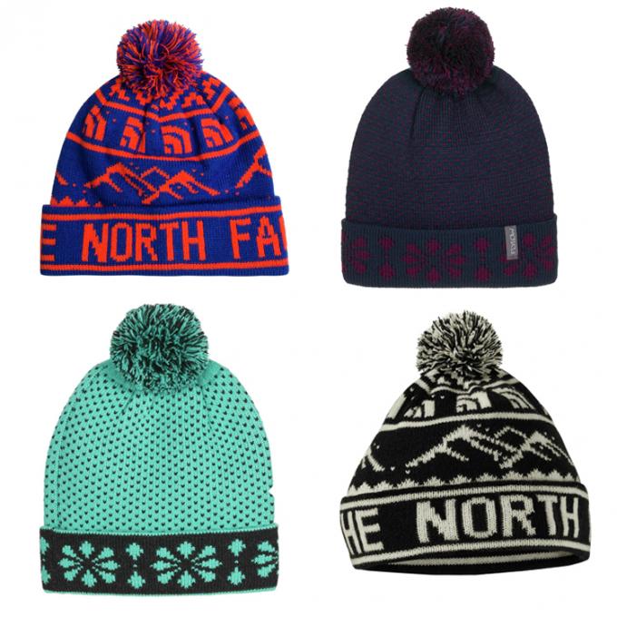 素晴らしい編まれた帽子の冬の帽子の卸売OEMの習慣の帽子