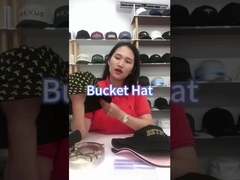 印刷されたバケツ帽子