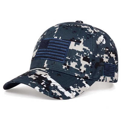 オーダーメイド アウトドア カムフラージュ 野球 スポーツ 帽子 卸売 6 パネル 戦術 野球 帽子
