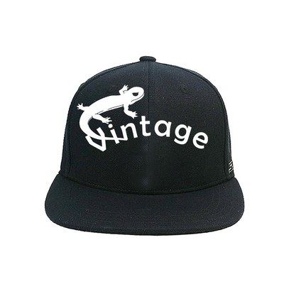 刺繍のロゴの平らな縁の急な回復の帽子5のパネルのキャンピングカーの帽子および帽子