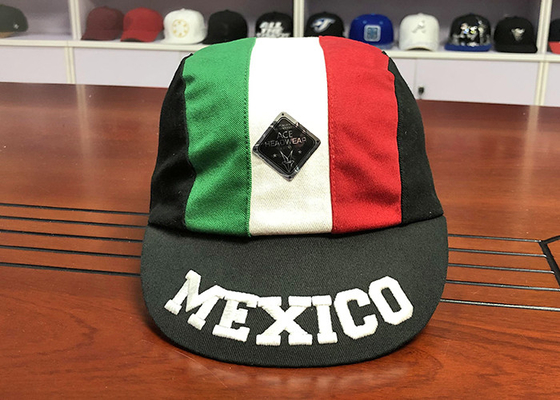 組合せ色のスポーツのお父さんの帽子は5基のパネルの未構造化の乾燥した-適当な特別な印刷物のメキシコのロゴのスポーツの帽子の帽子カスタマイズしました